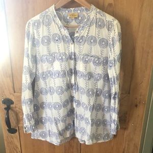 Roberta Roller Rabbit 100% Cotton Shirt